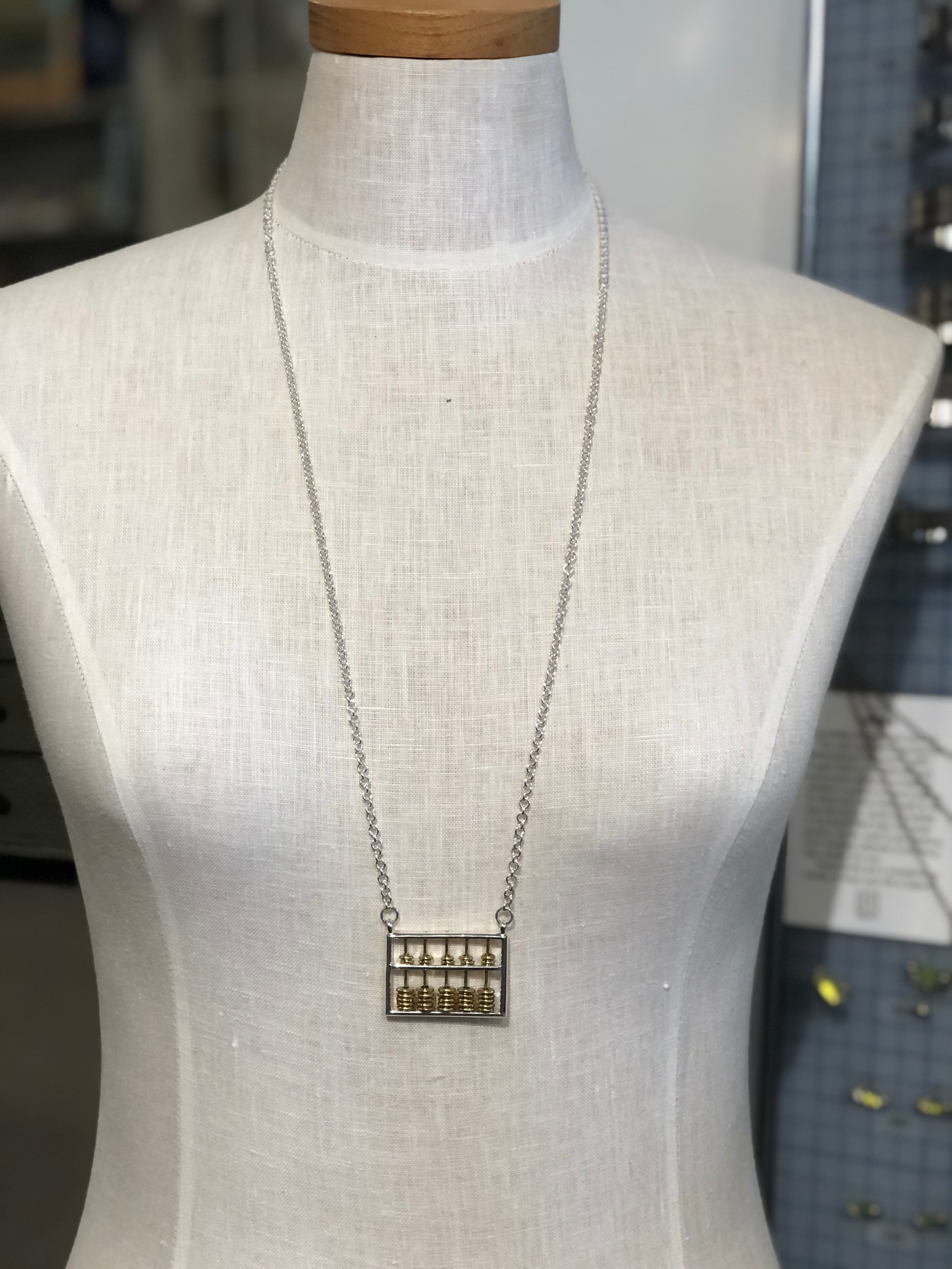 Abacus Necklace by Individual Icons
