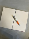 Handcrafted Purple Grey Watercolor Journal