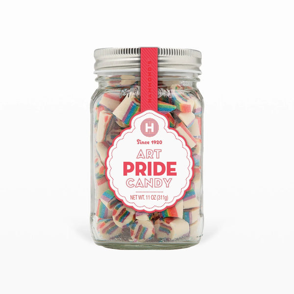Mason Jar Pride Art Candy