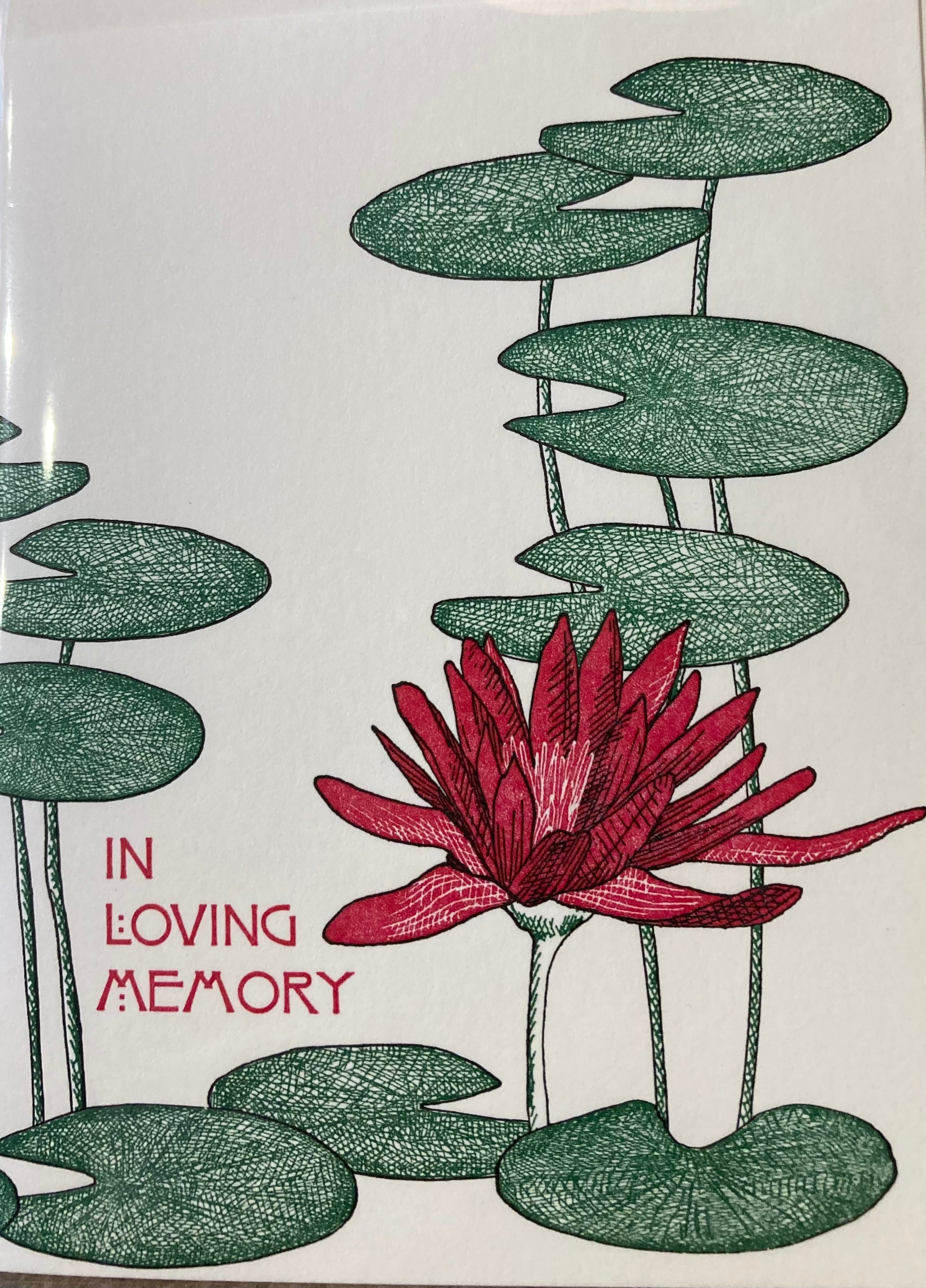 In Loving Memory Greeting Card