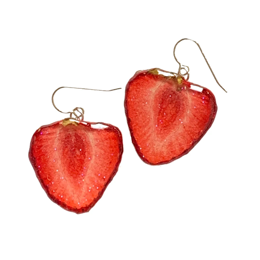 Strawberry Fruit Earrings