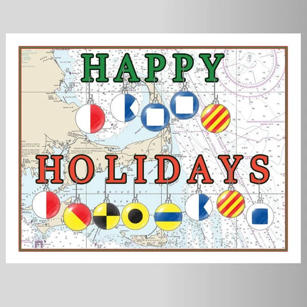 Happy Holidays (Cape Cod) Card