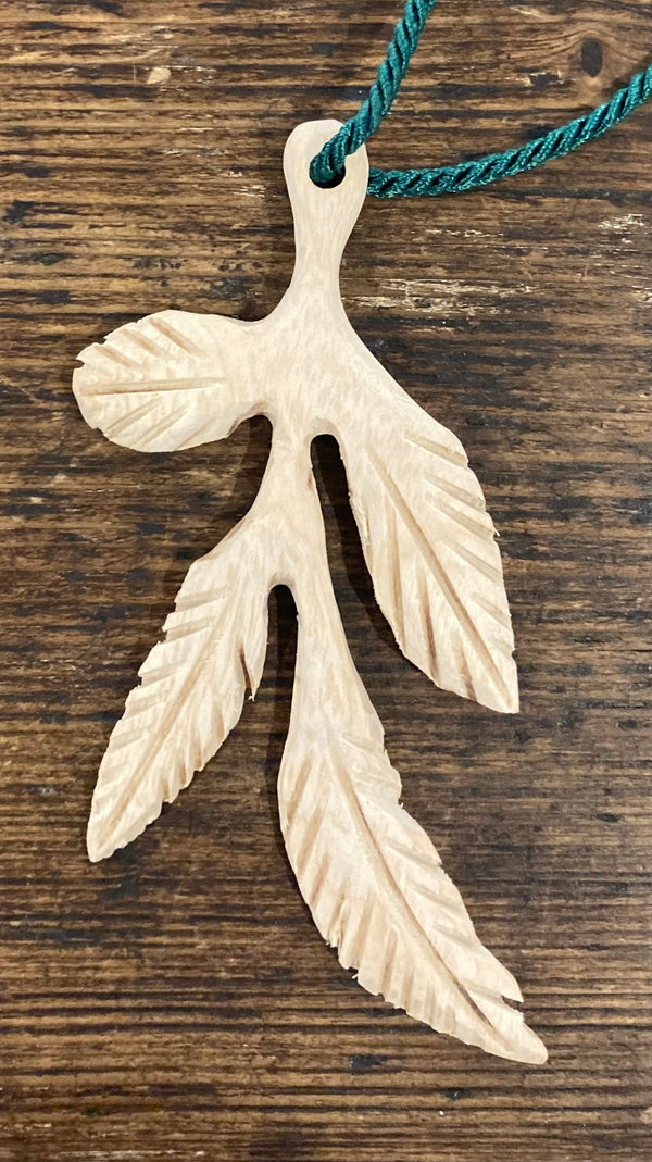 Leafy Branch Ornament - Mifuko