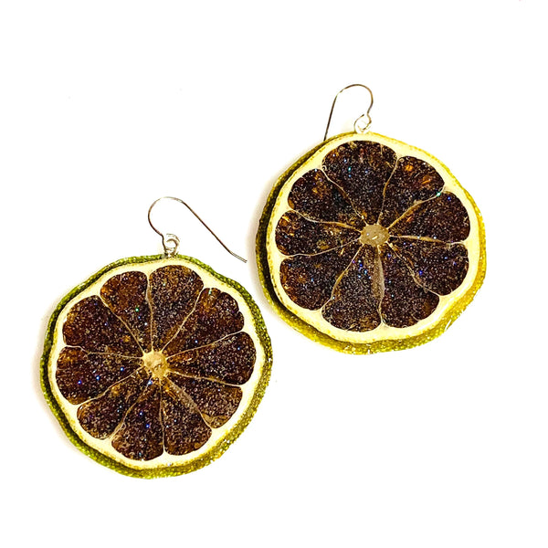 Lime Earrings