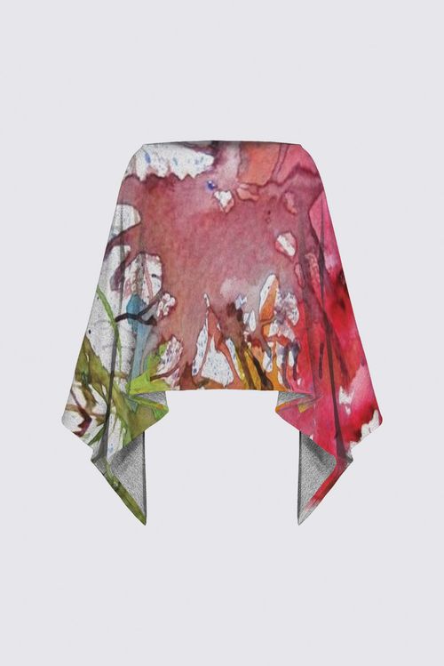 Color Blots - Poncho by Constance Festo Lafond