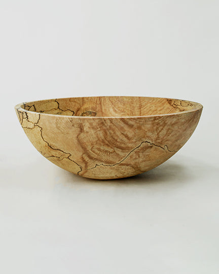 Spalted Maple Round Bowl
