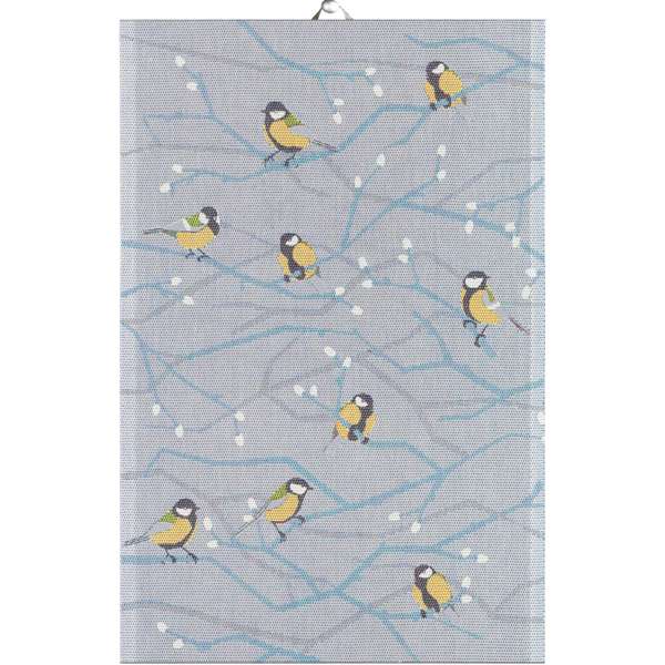 Ekelund Hand Towel - Winter Birds (Vinterfaglar)