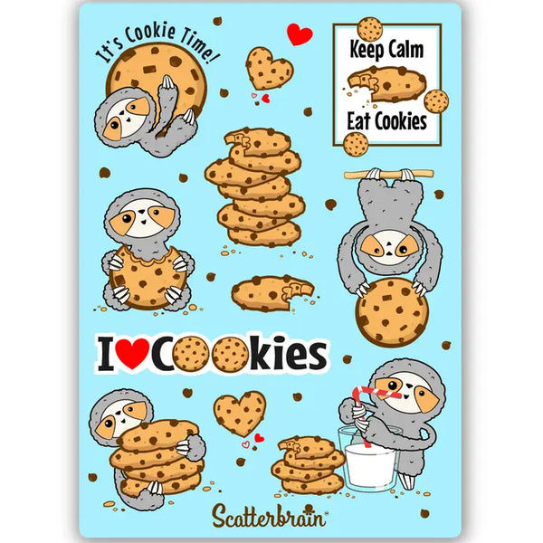 Cookie Time Sticker Sheet by Scatterbrain