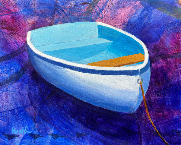 Rowboat in Fantasy Water