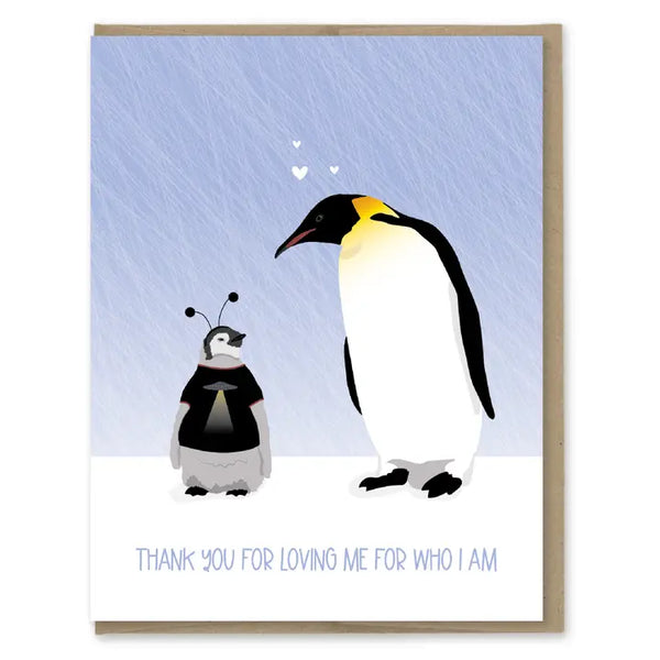 Thank you for Loving Me Greeting Card