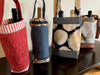 Handmade Wine Tote