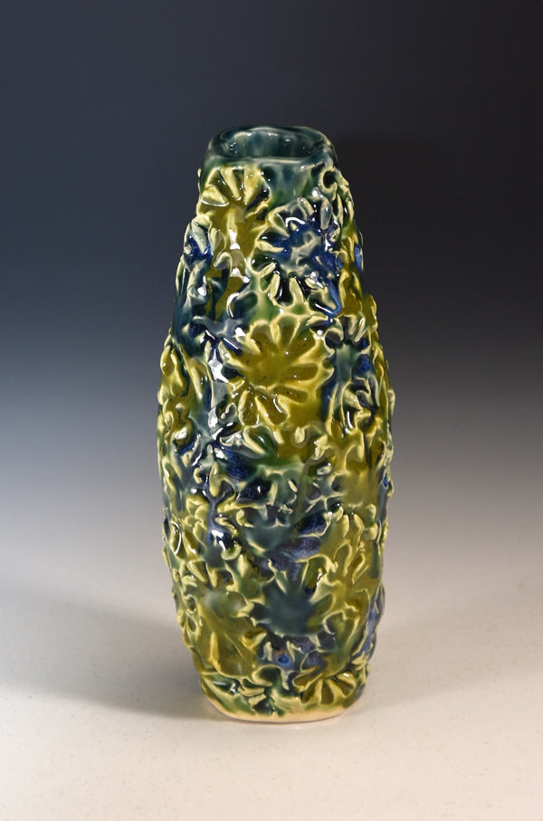 Bud Vase Olive.Blue.Green 2