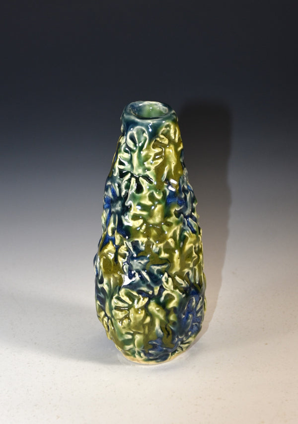 Bud Vase Olive.Blue.Green 3