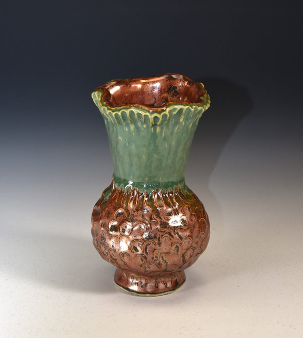 Copper.green1_Bud Vase