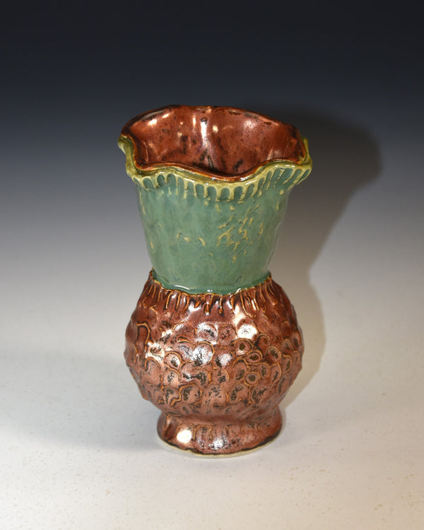 Copper.green2_Bud Vase