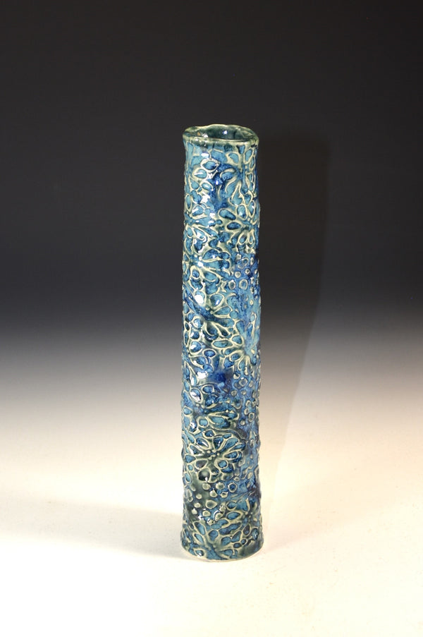 Tall Blue Lagoon Vase1