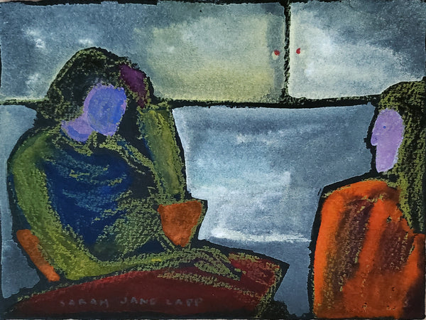 Two People at Table