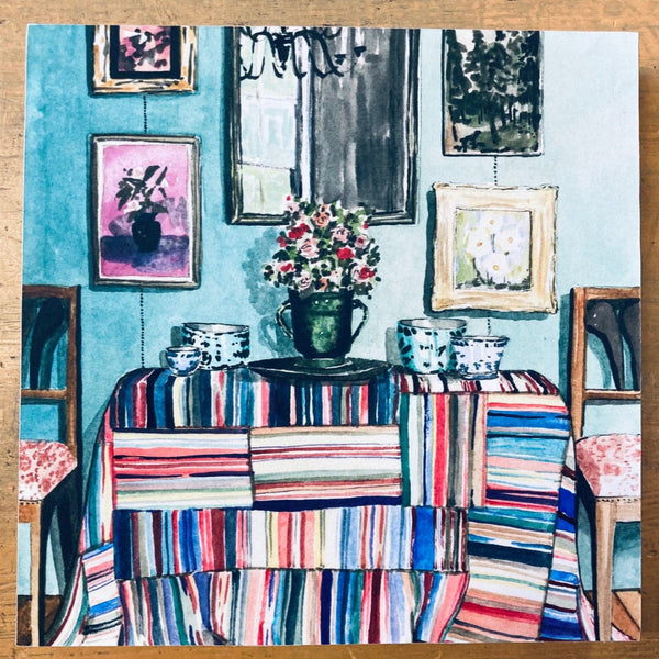 Watercolor Block - Patchwork Quilt Room