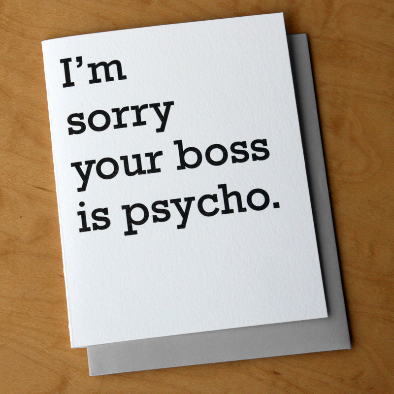 Psycho Boss - Encouragement