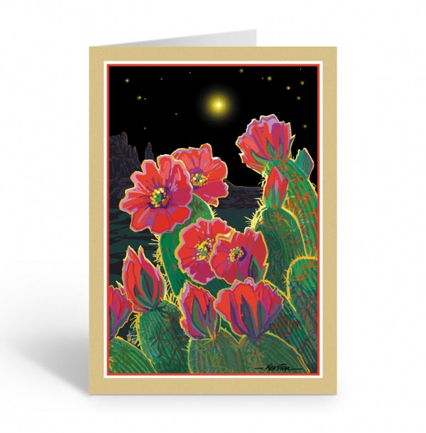 Christmas Cactus Boxed Cards