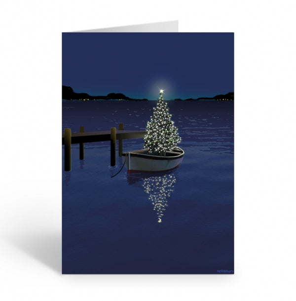 Rowboat Christmas Tree