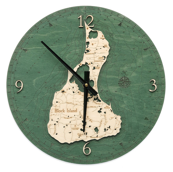 Block Island Wall Clock