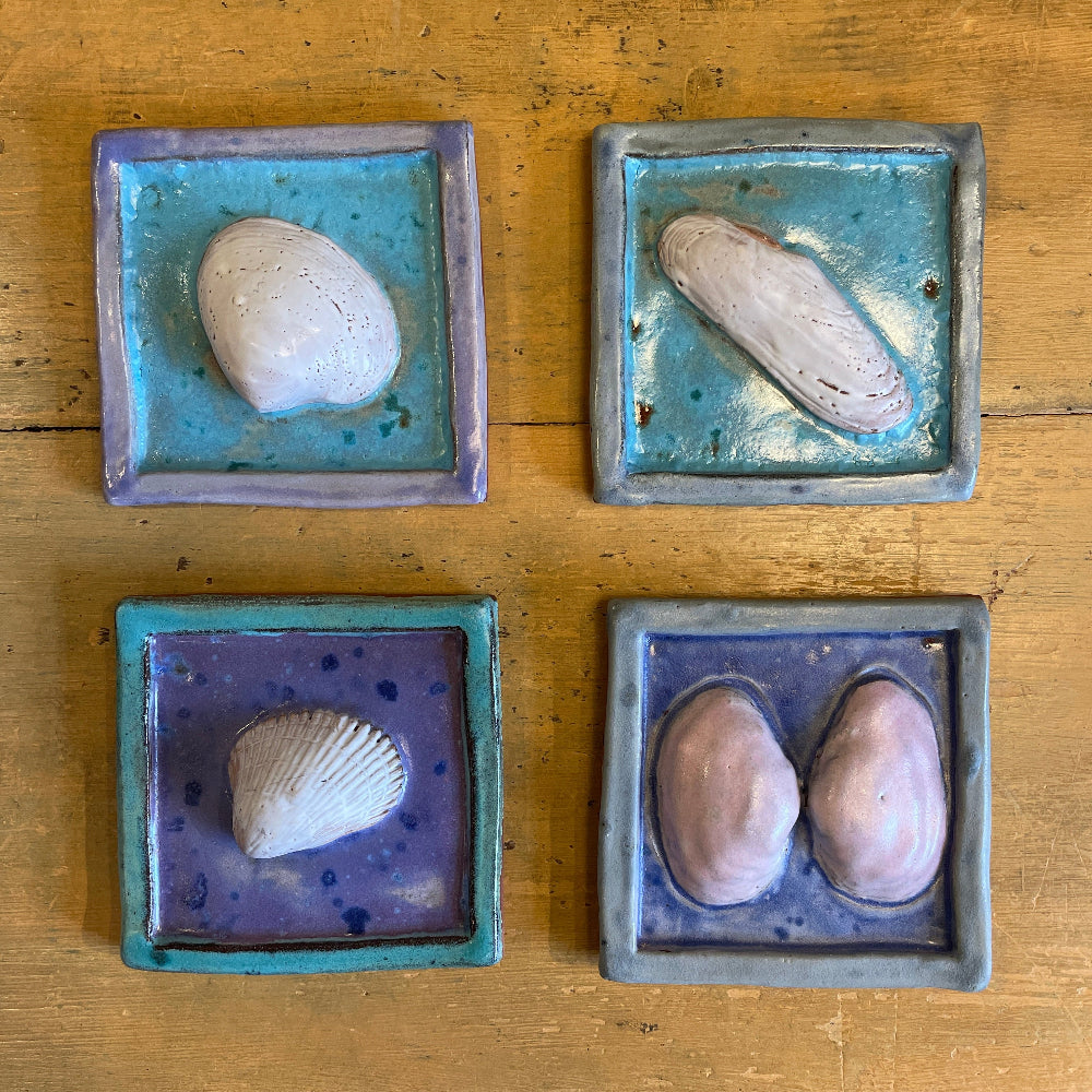 Coastal Decorative Ceramic Tile, 4