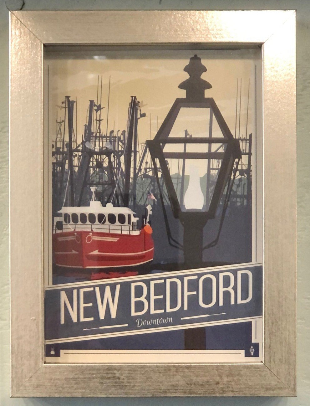 New Bedford Post Card, Downtown