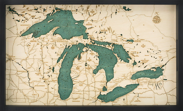 Great Lakes Serving Tray