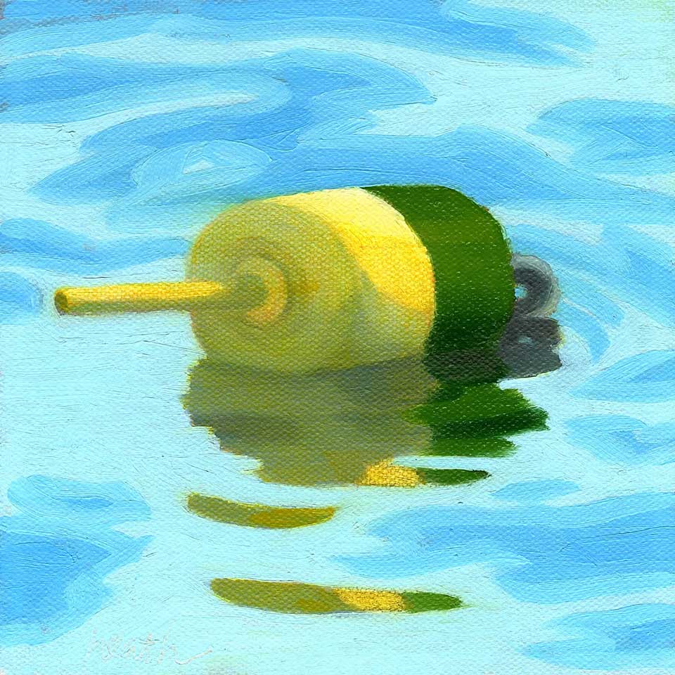 Buoy Oil Painting 8