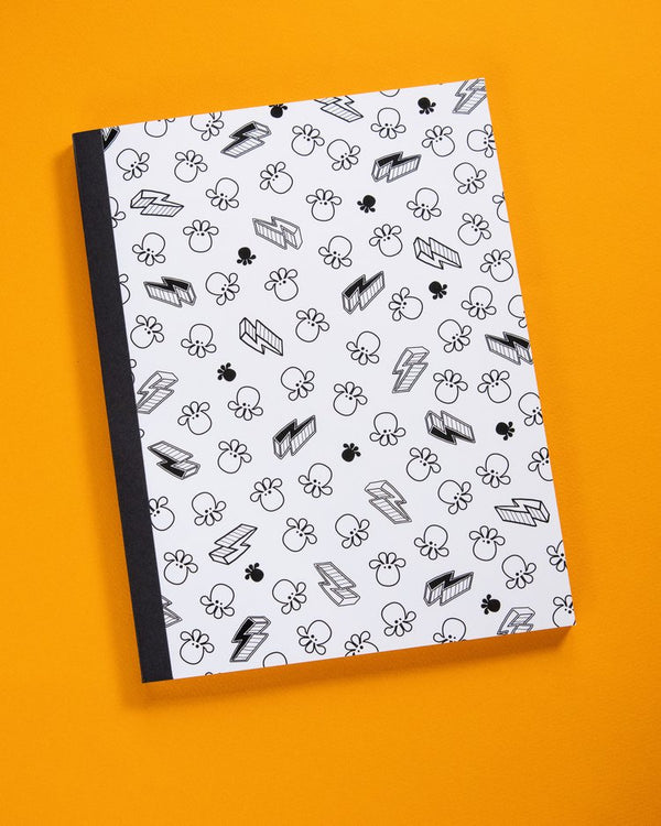 Scatterbrain Handmade Electric Doodles Notebook, by Lisamarie Pearson
