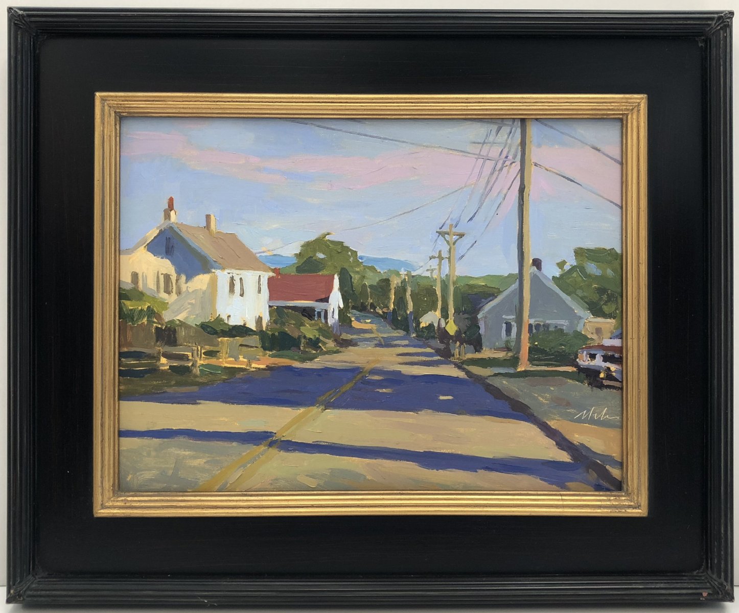 Original Oil Painting by Robert Abele - Late Afternoon Rte. 6A Truro