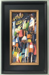 Original Oil Painting by Robert Abele - Wall of Buoys Captain Cass