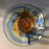 Small Hand Blown Glass Bowl Wall Hanging