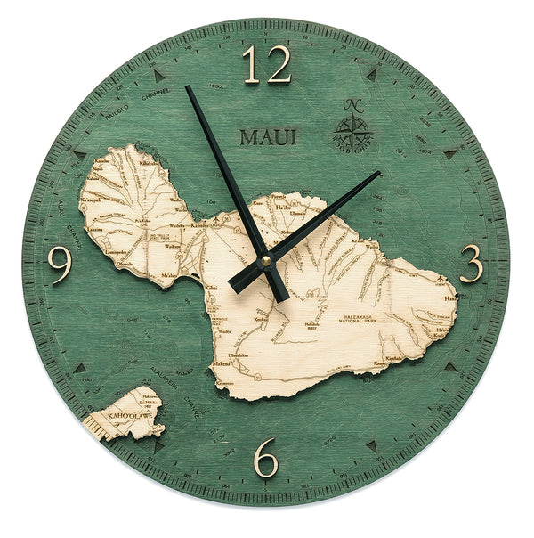 Maui, HI Wall Clock
