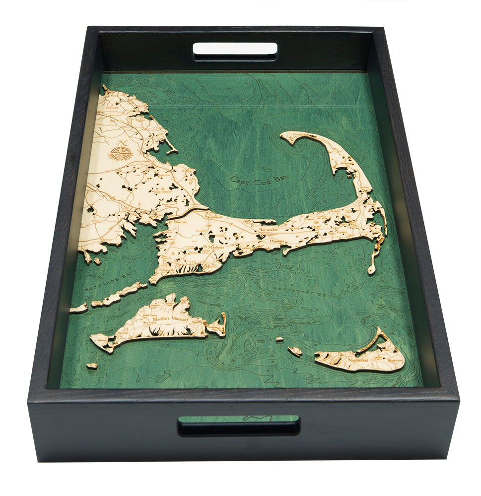 Cape Cod and the Islands Serving Tray