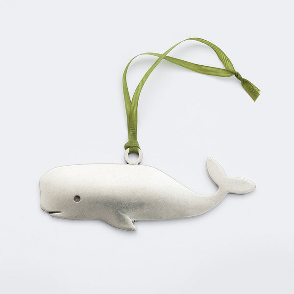 Pewter Ornament Whale