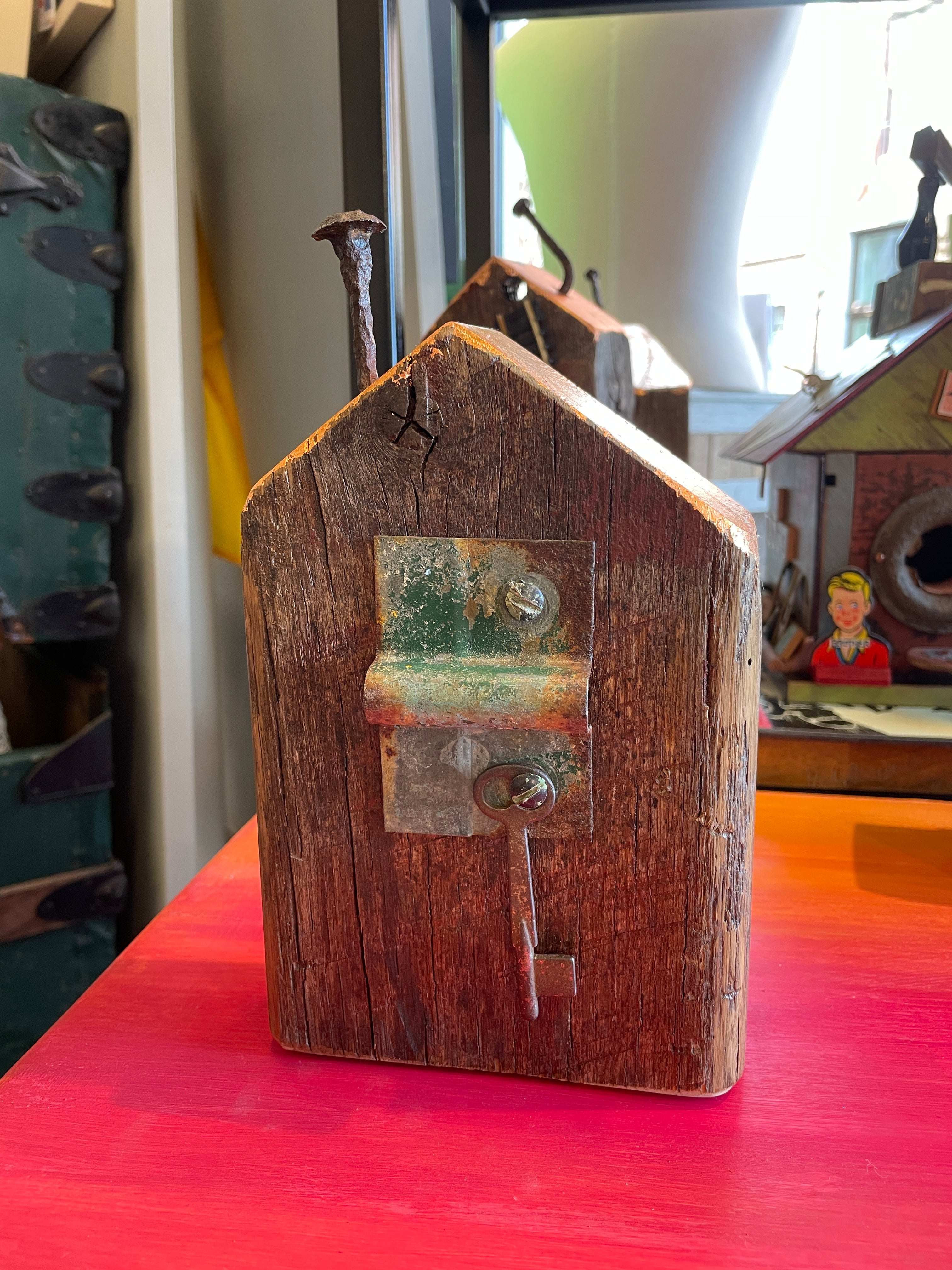 Love Shack #1, Wooden Sculpture