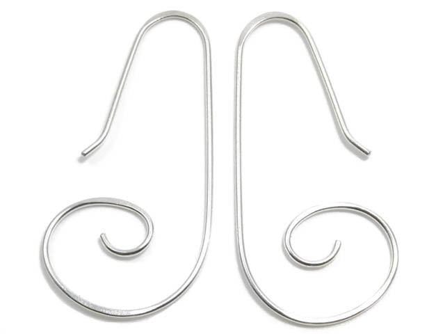 Swirl Earrings by Beryllina