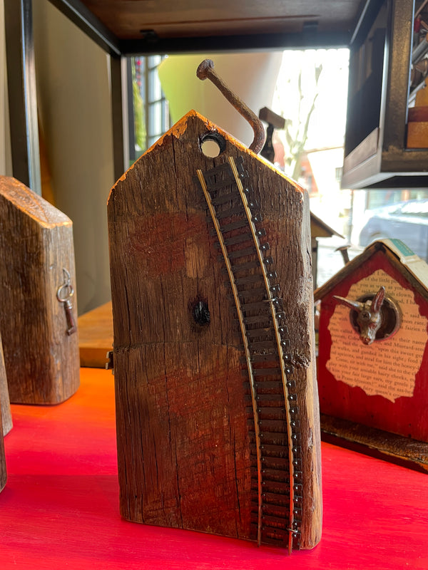 Love Shack #4, Wooden Sculpture