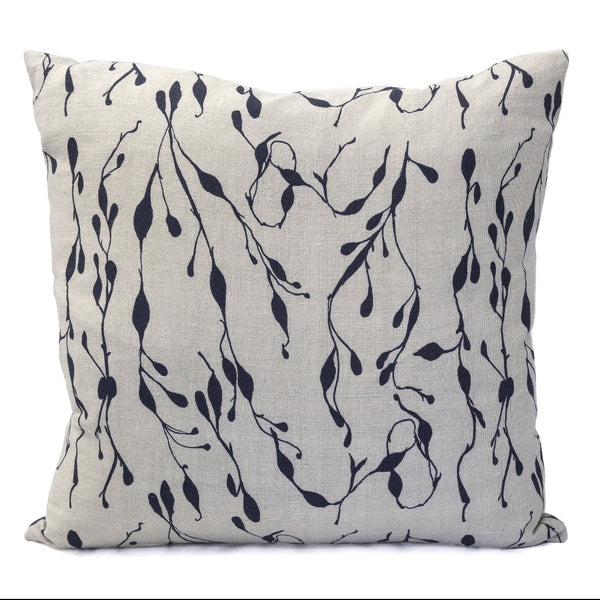 Sea Kelp Pillow, Natural Linen