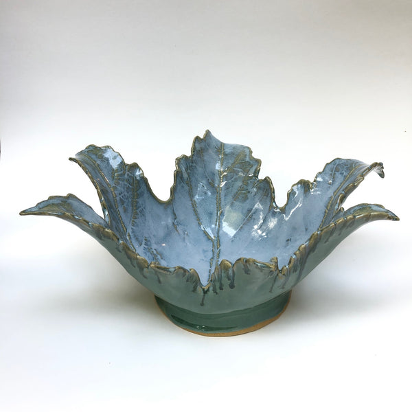 Okra Leaf Bowl #1873