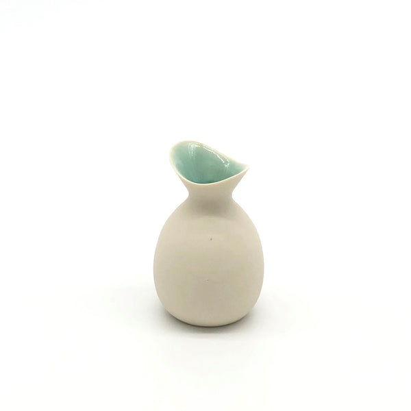 Porcelain Flower Bud Vase by Corrinn Jusell