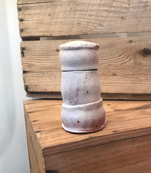 Tall lidded jar