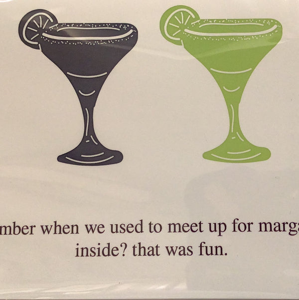 Margaritas Inside Greeting Card