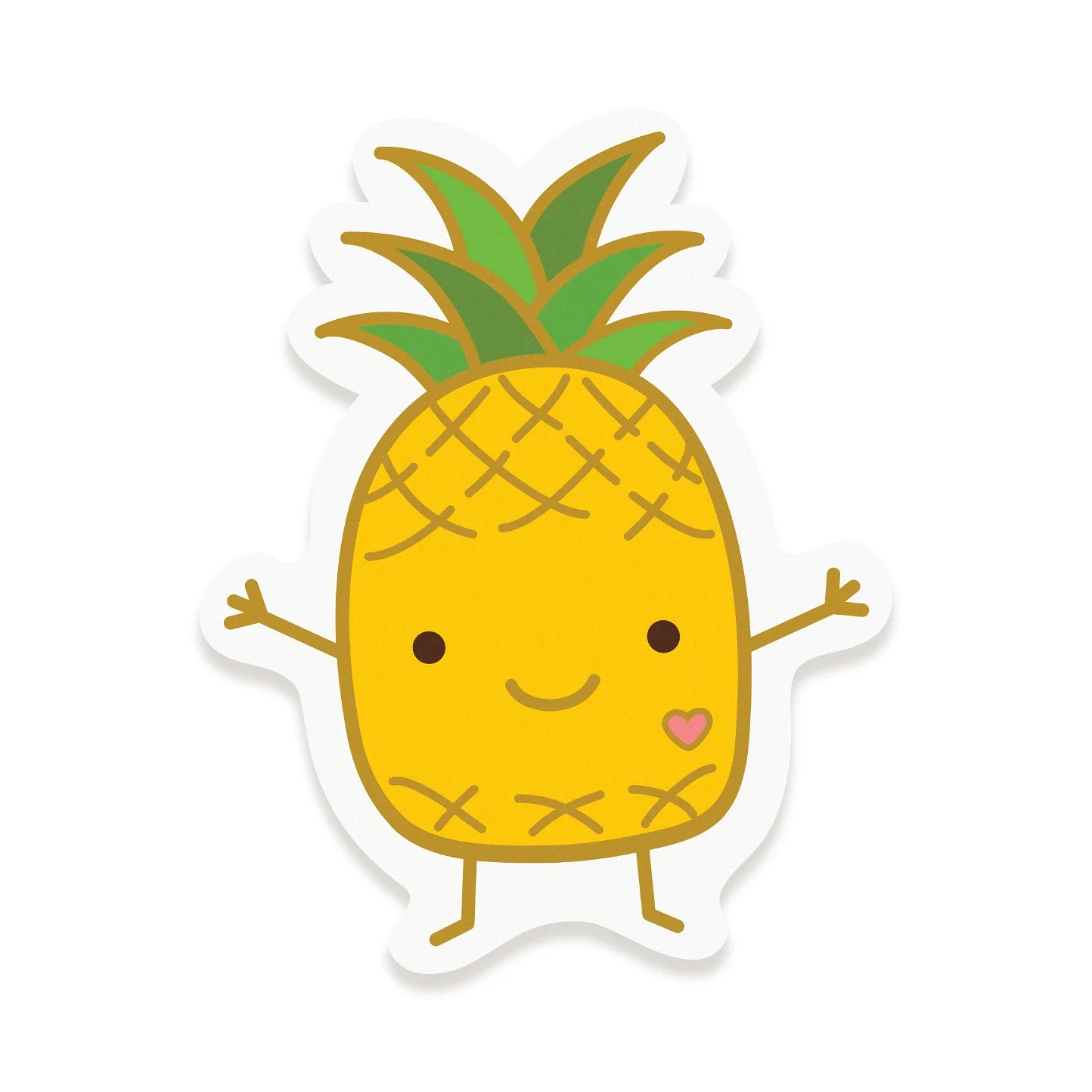 Pineapple sticker