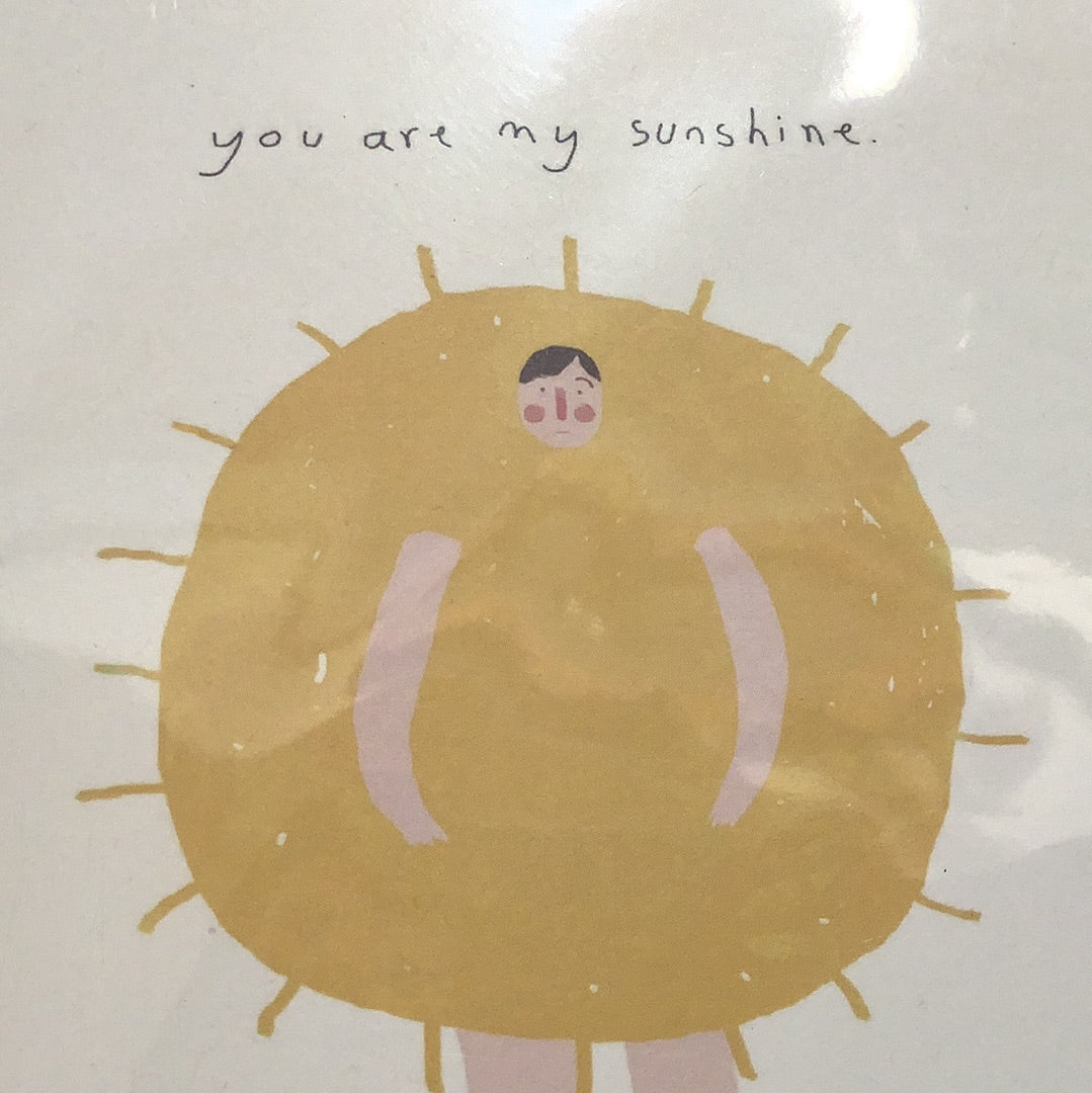 You Are My Sushine Greeting Card