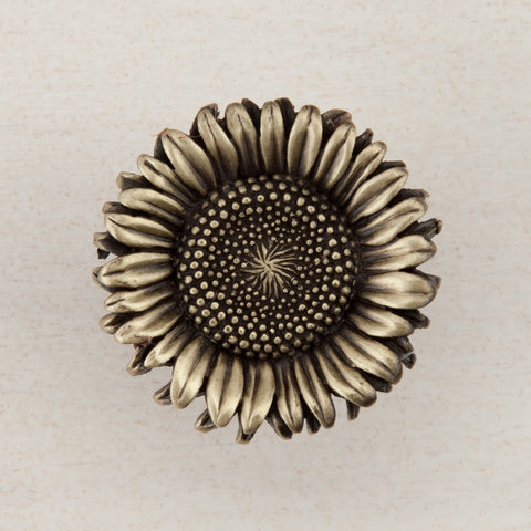Sunflower Cabinet Knob
