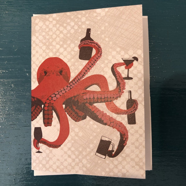 Modern Printed Matter Gift Enclosure Card with Envelope