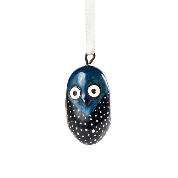 Black Owl Ornament - Mifuko